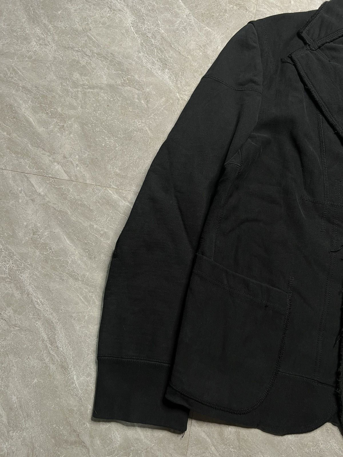 Junya Watanabe Junya Watanabe A/W 08 Reconstructed Distressed Cotton Blazer Size US L / EU 52-54 / 3 - 5 Thumbnail