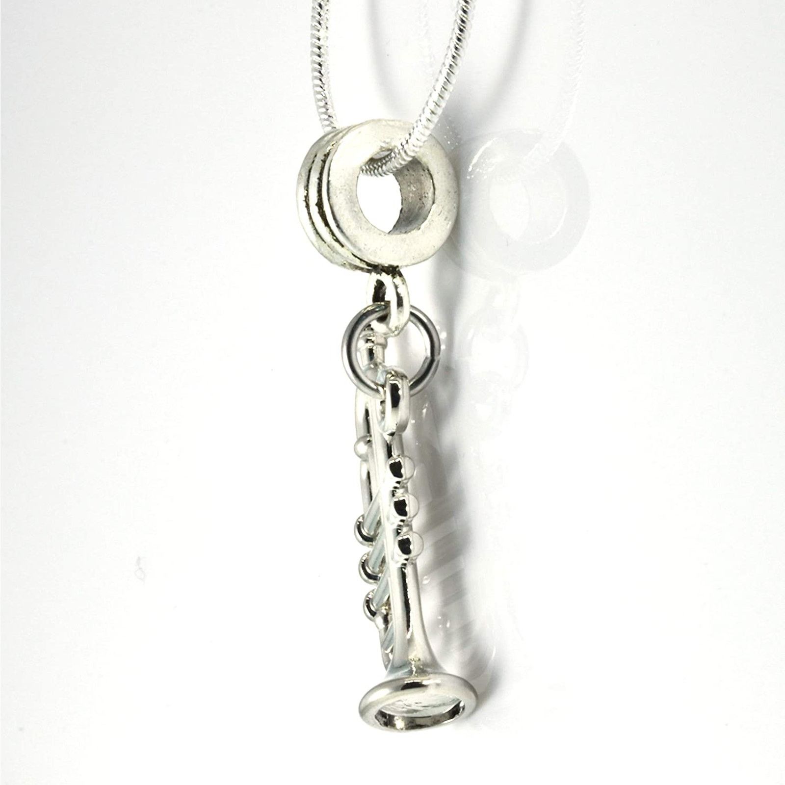 & Other Stories Trumpet Necklace - Trumpet Pendant Music Musical Instrument Size ONE SIZE - 5 Thumbnail