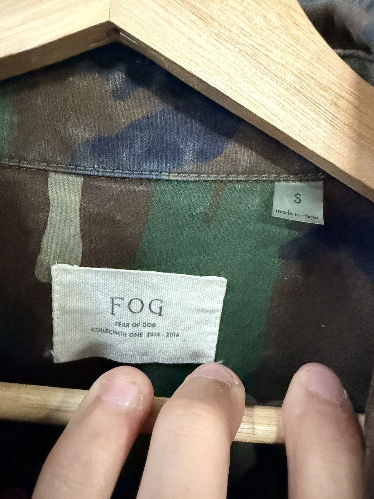 Fear of God FOG camo Button up shirt Size US S / EU 44-46 / 1 - 3 Thumbnail