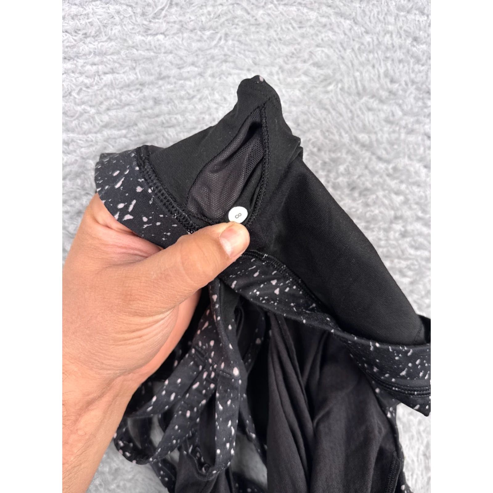 Lululemon Lululemon Shirt Women 8 Black Nouveau Limits Tank Built In Bra Luxtreme W1NBBS Tank Sleeveless Racerback Casual Womens Sports Shirt Black 8 Size M / US 6-8 / IT 42-44 - 2 Thumbnail