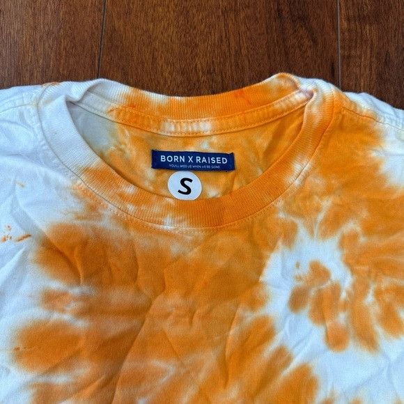Born X Raised × Designer NEW BORNxRAISED ORANGE TIE DYE LONG SLEEVE SZ SMALL S Size US S / EU 44-46 / 1 - 3 Thumbnail