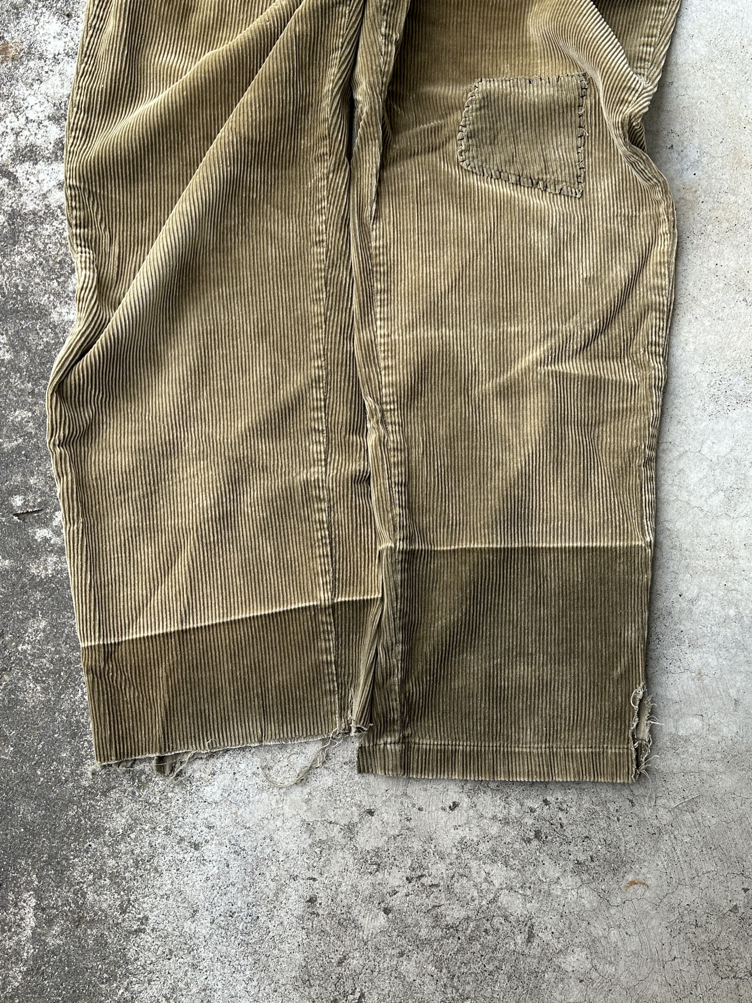 Polo Ralph Lauren Polo Cords Corduroy Sunfade double knee zombie mud pant rrl Size US 34 / EU 50 - 3 Thumbnail