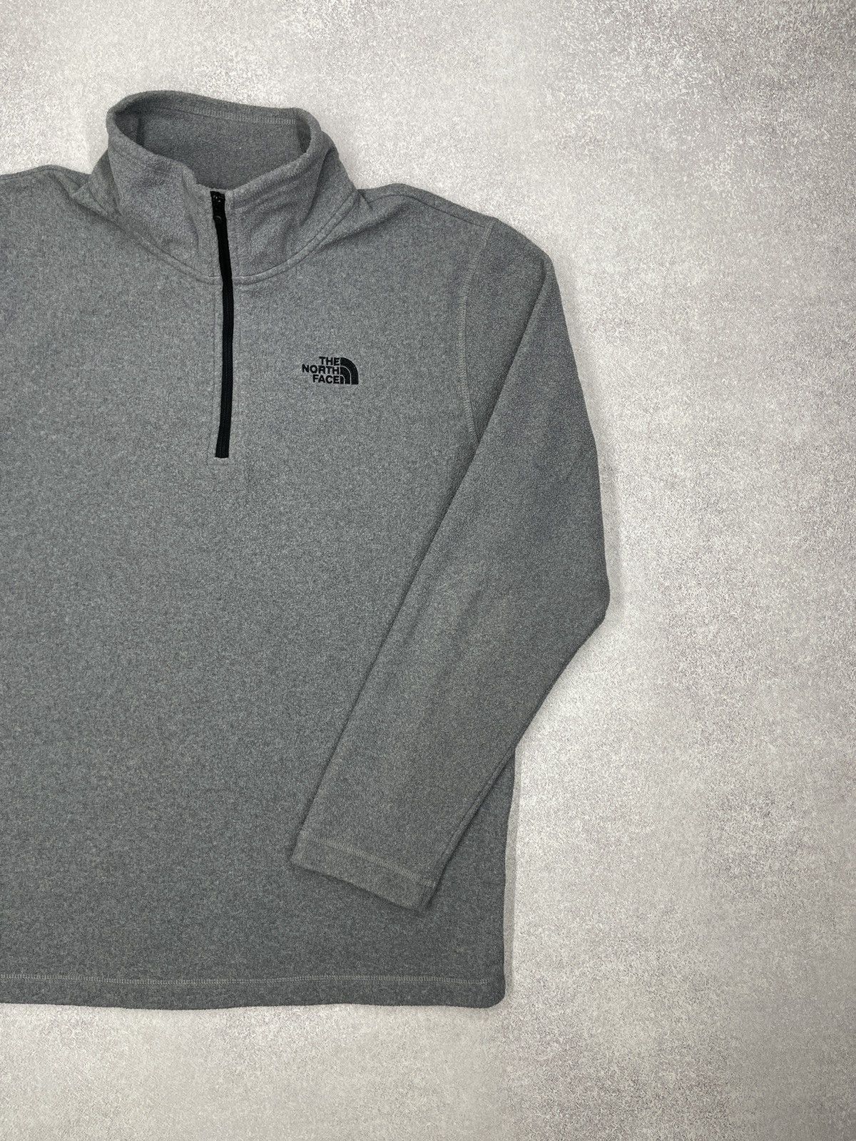 The North Face The North Face 1/4 Half Zip Fleece Grey Outdoor Gorpcore Size US M / EU 48-50 / 2 - 3 Thumbnail