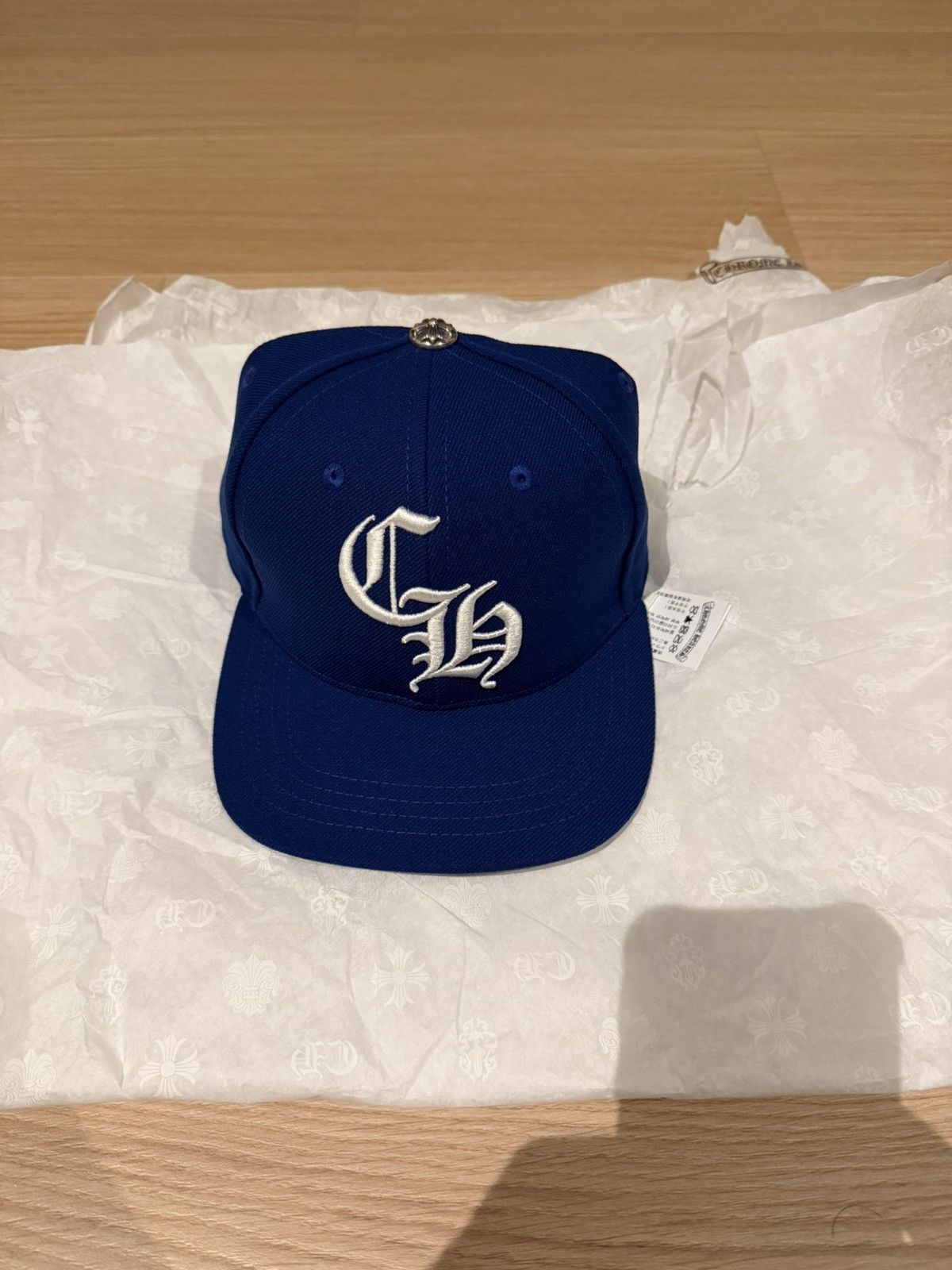 Chrome Hearts Chrome Hearts Blue White CH Baseball Cap Embroidered Logo Size ONE SIZE - 1 Thumbnail