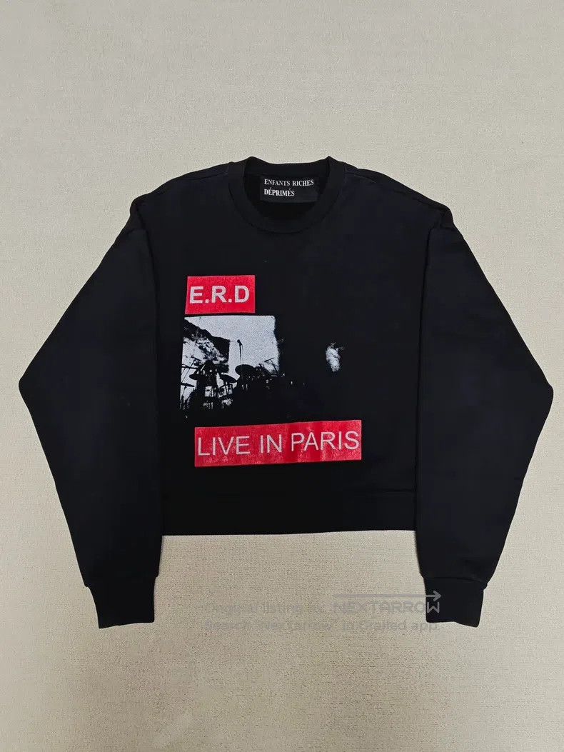 Enfants Riches Deprimes Enfants Riches Deprimes Slogan Black and White Image Long Size US M / EU 48-50 / 2 - 1 Thumbnail