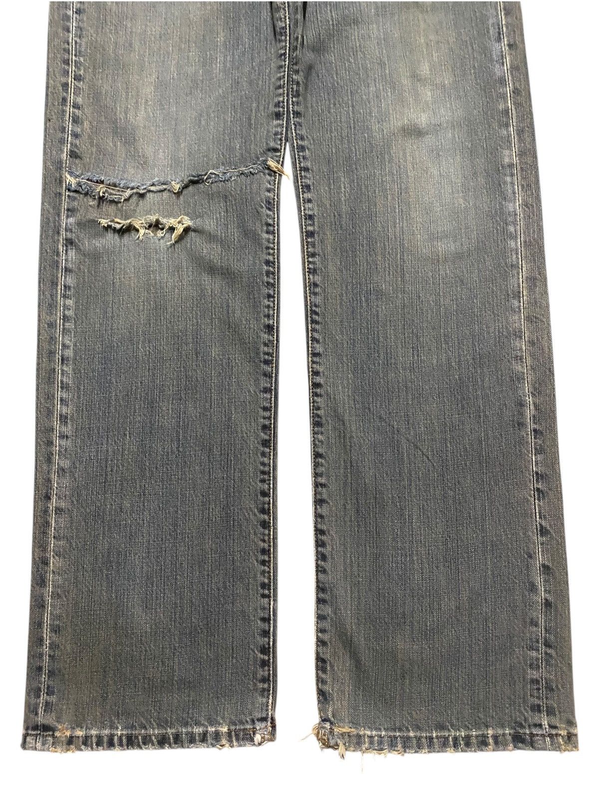 Wrangler Wrangler Authentic Western geams Distressed Loose Jeans Size US 30 / EU 46 - 5 Thumbnail