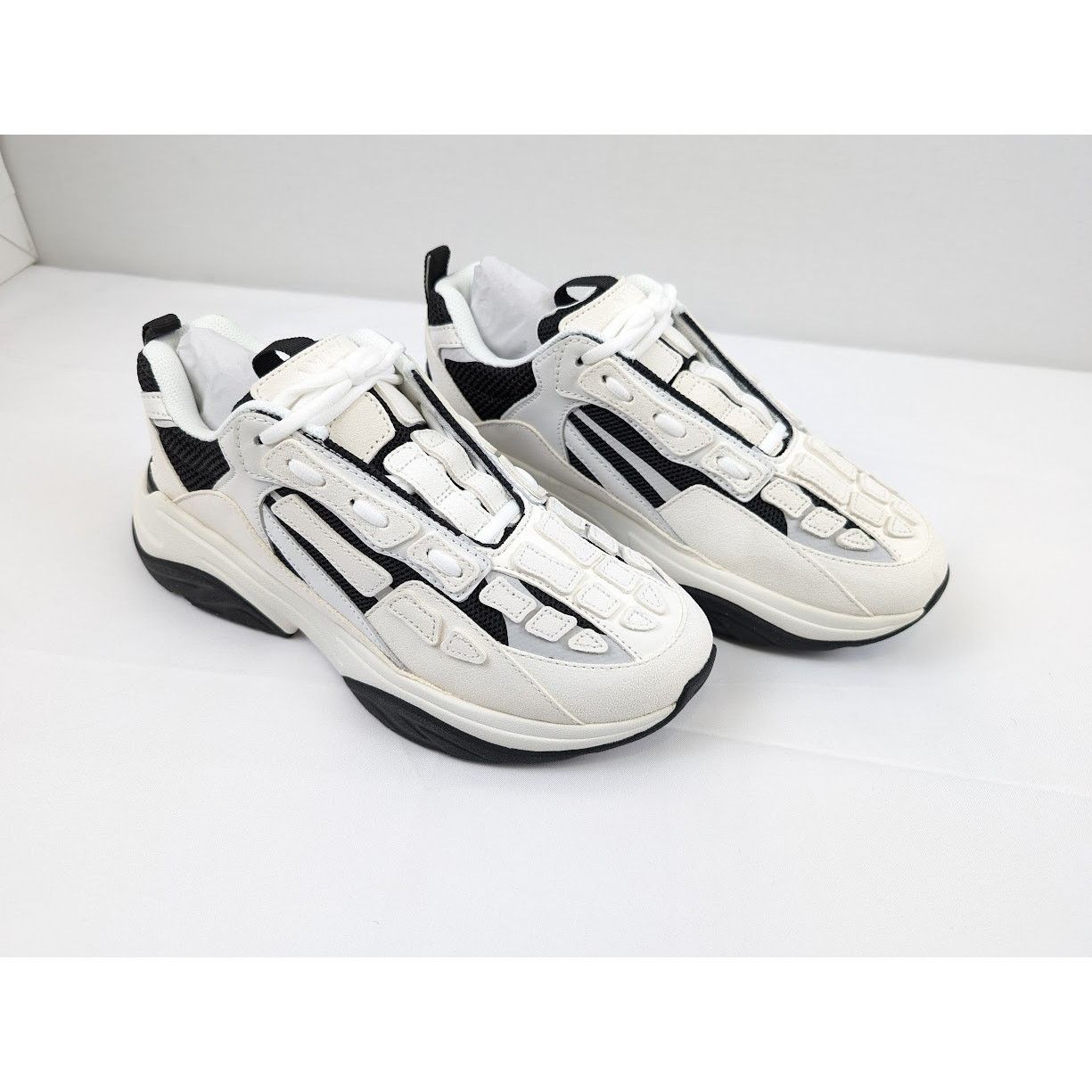 Amiri o1rshd1 Q:2 / Bone Runner in Black / White Size US 8 / EU 41 - 16 Thumbnail