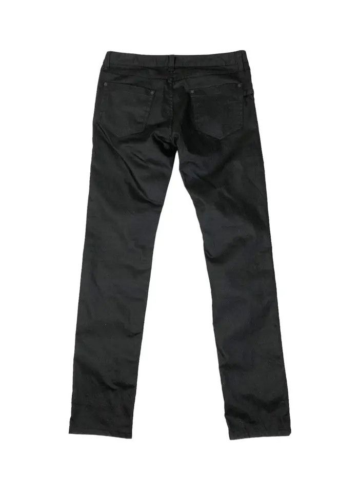 Japanese Brand Katharine Hammett London Black Wax Pants Size US 30 / EU 46 - 9 Thumbnail