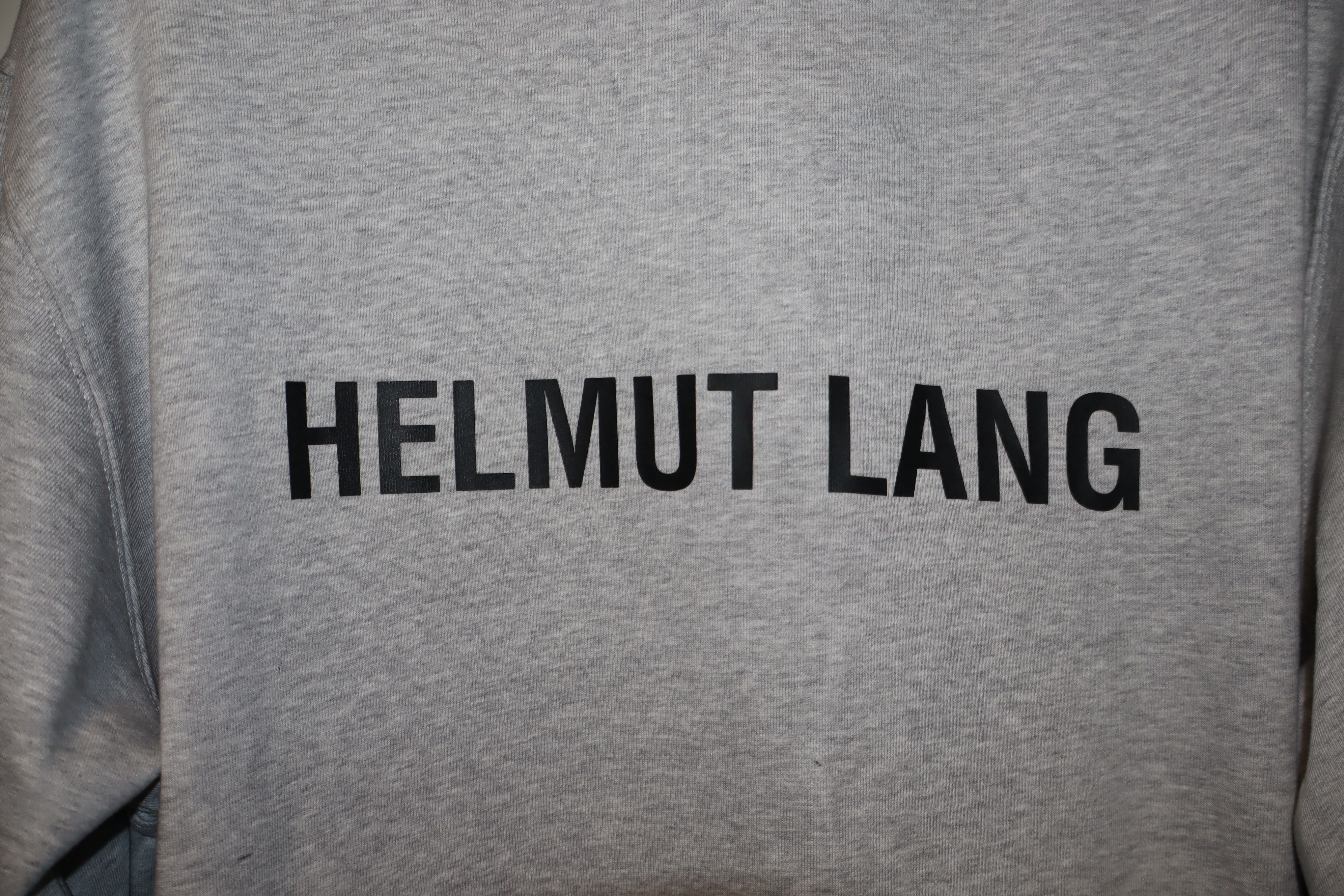 Helmut Lang Core logo print hoodie Size US S / EU 44-46 / 1 - 6 Thumbnail