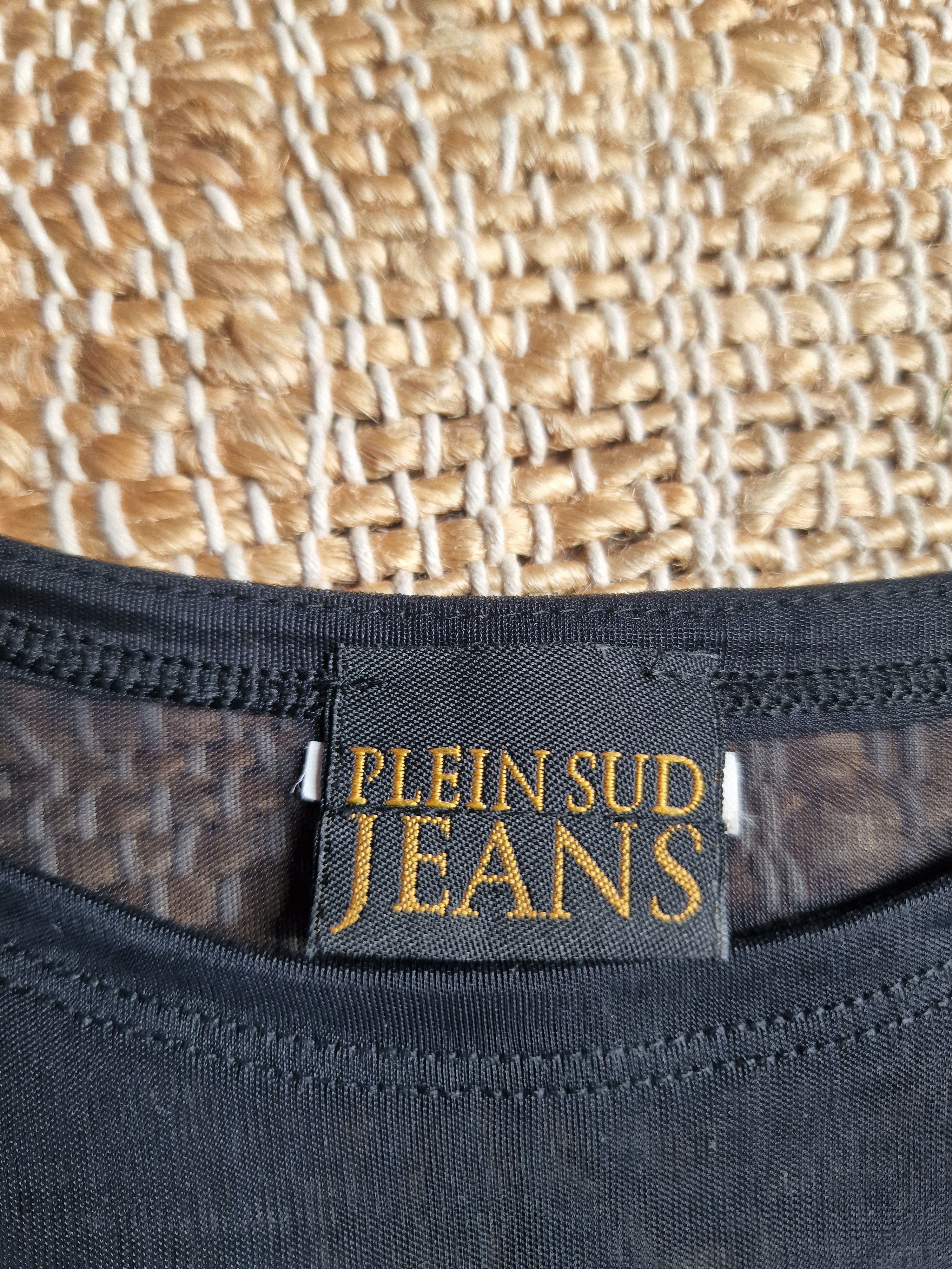 Other Plein Sud Transparent Logo Text Mesh Black Men Tank Top Size US M / EU 48-50 / 2 - 5 Thumbnail