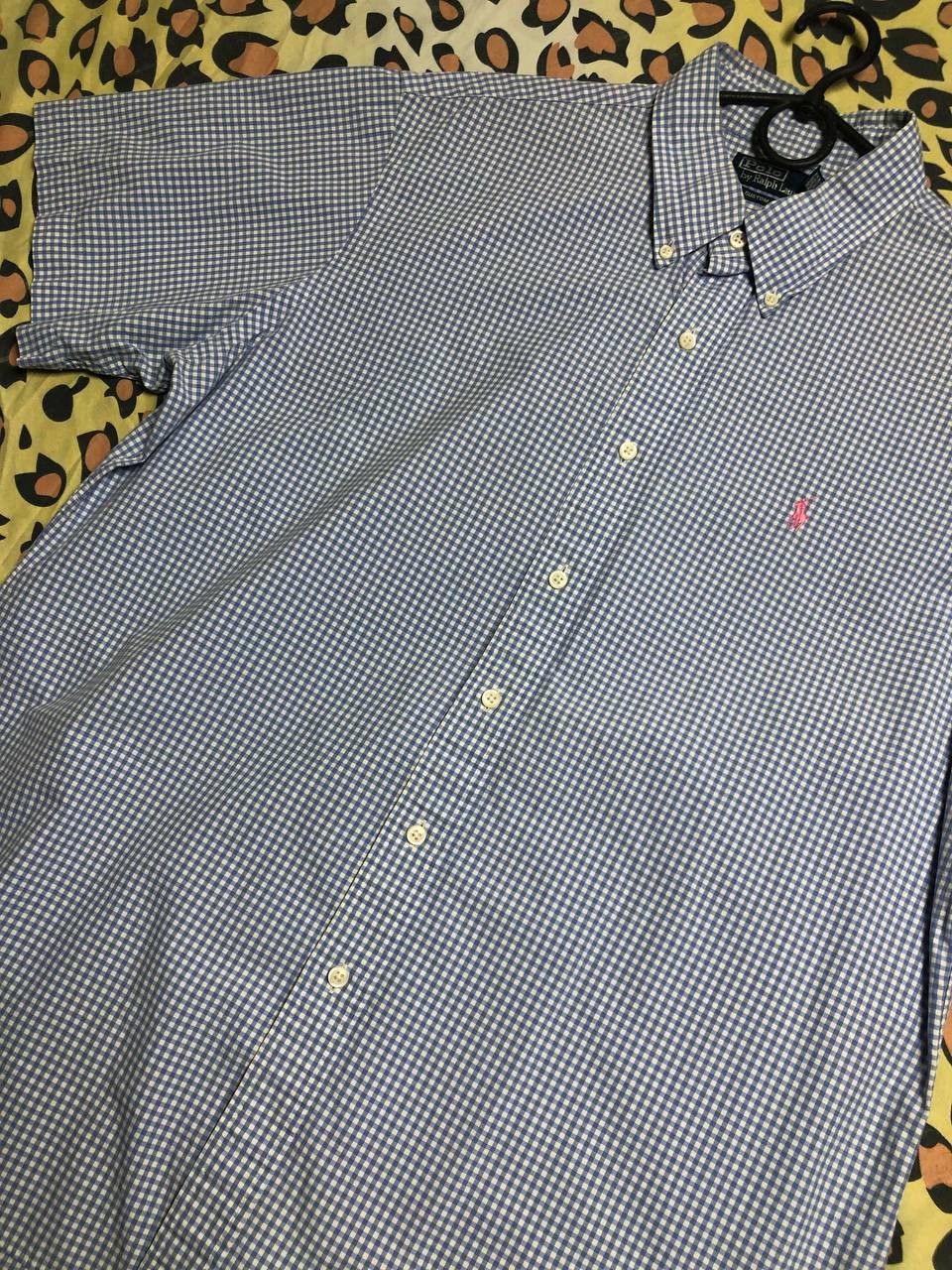 Polo Ralph Lauren × Vintage Polo Ralph Lauren Shirt Gray Button Up Size US XL / EU 56 / 4 - 8 Thumbnail