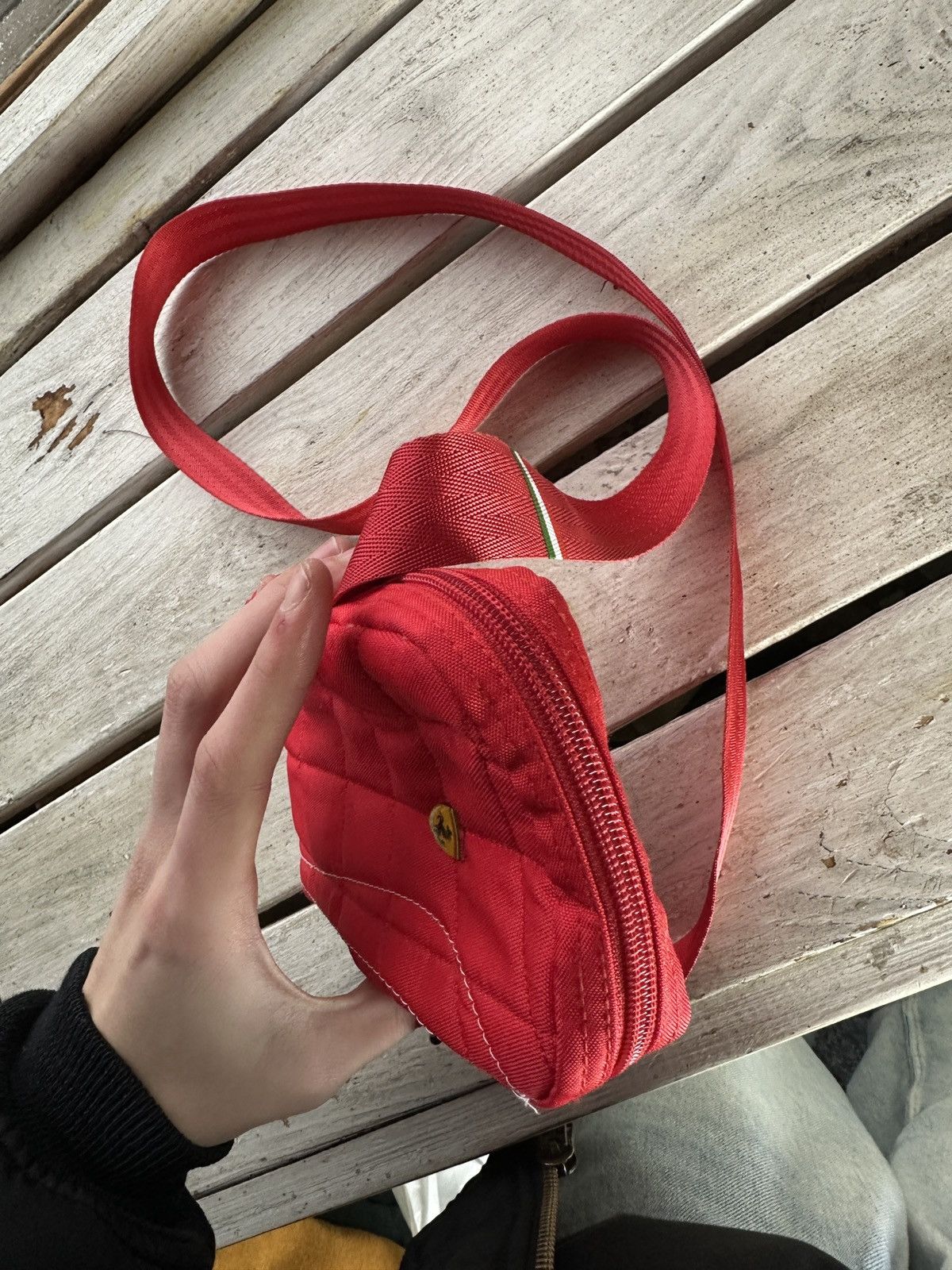 Ferrari 🚨 FERRARI SCUDERIA CG MOBILE RED MEN BAG WITH LOGO Size ONE SIZE - 6 Thumbnail