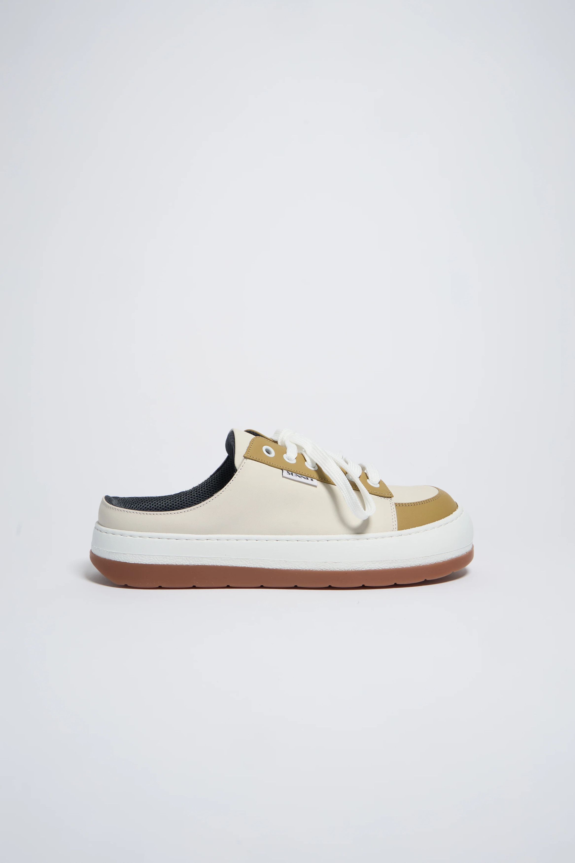 Sunnei o1mle1025 Unisex Dreamy Leather Sabot Mules in Multicolor Size US 6 / EU 39 - 1 Thumbnail