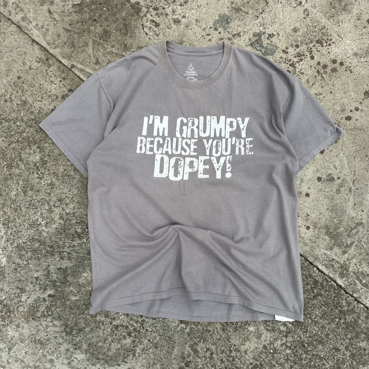 Disney × Y/Project Vintage Adult Tee Disney I’m Grumpy Because You’re Doopey Size US XXL / EU 58 / 5 - 1 Thumbnail
