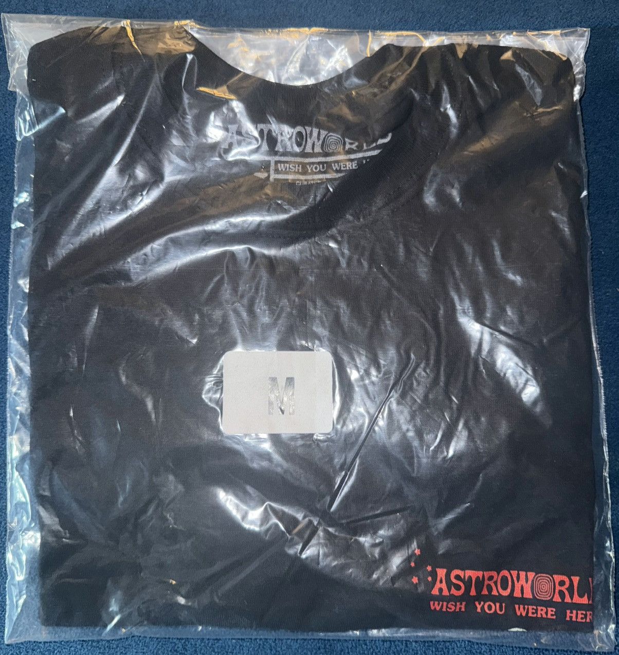 Travis Scott *DEADSTOCK* Travis Scott Astroworld Season Pass Tee *NO WEAR Size US M / EU 48-50 / 2 - 3 Thumbnail