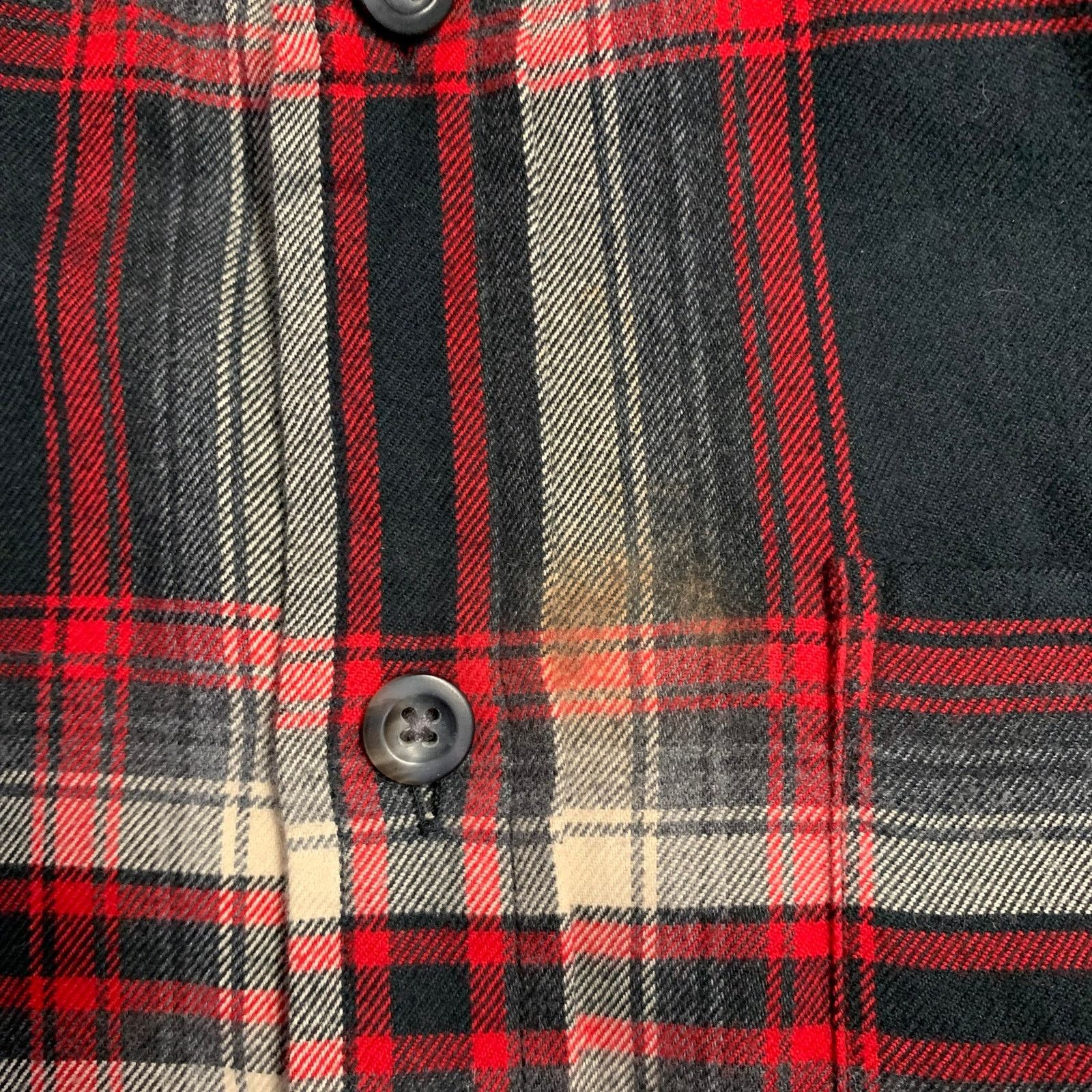 Ralph Lauren RALPH LAUREN Black Red White Cotton Plaid One Pocket Shirt Size XS / US 0-2 / IT 36-38 - 8 Thumbnail