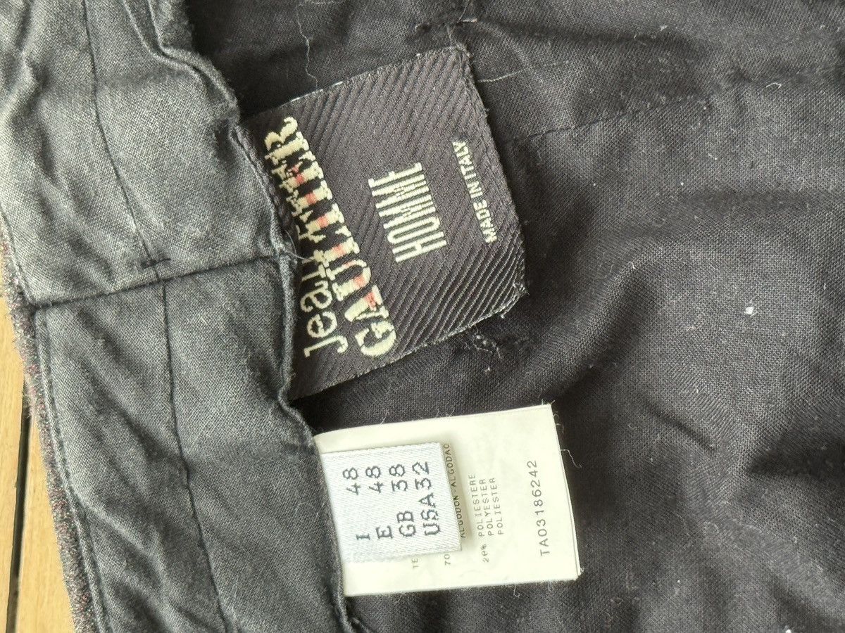 Jean Paul Gaultier 1999 Jean Paul Gaultier Trompe l‘oeil pants Size US 32 / EU 48 - 5 Thumbnail