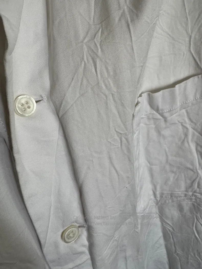 Yohji Yamamoto Yohji Yamamoto Cotton white shirt Size US L / EU 52-54 / 3 - 6 Thumbnail