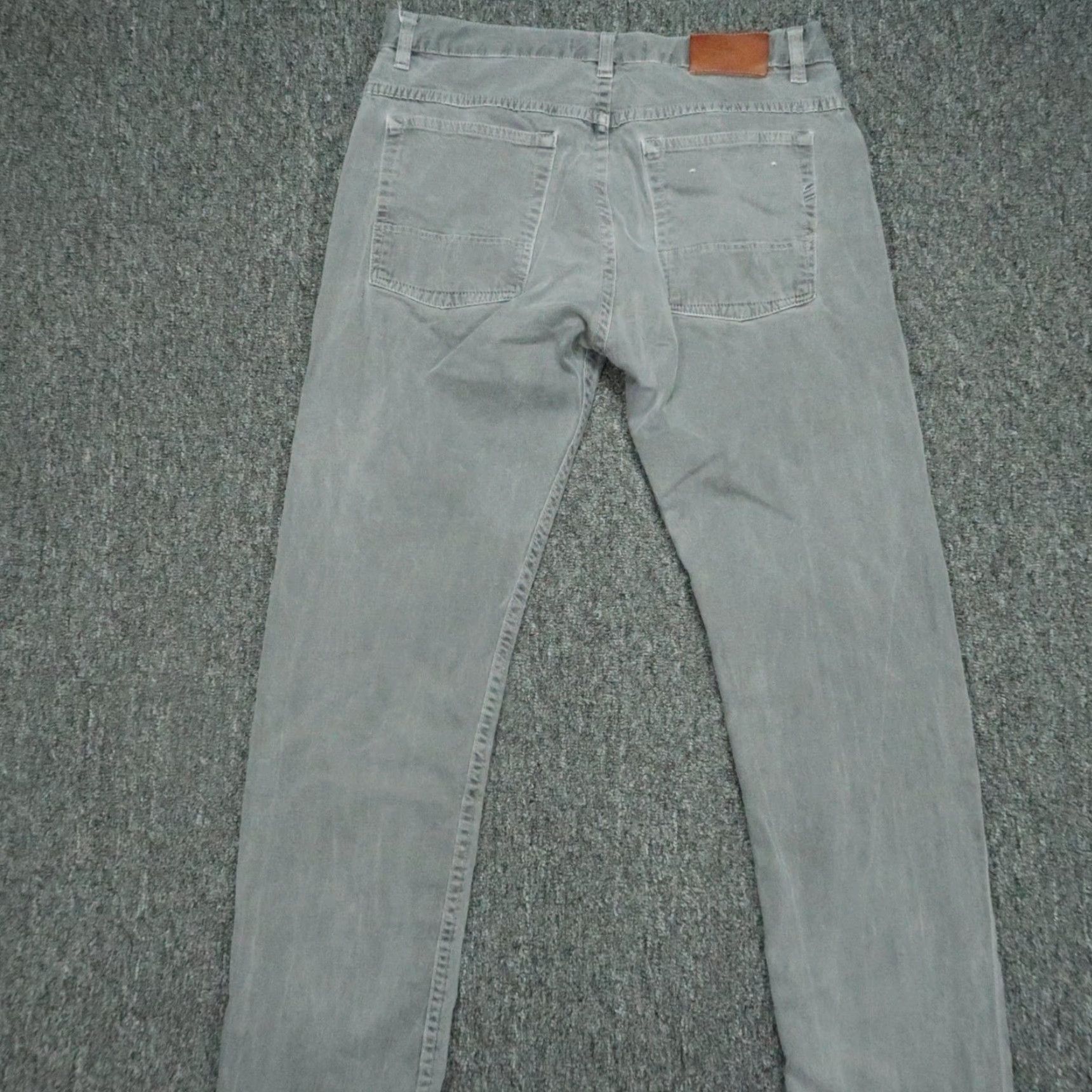 Billy Reid Billy Reid Jeans Mens Slim Straight 5-Pocket Denim Gray 30x33 MSL-ALA Mens Regular Size 30 Inseam 33 Color Gray Size US 30 / EU 46 - 5 Thumbnail