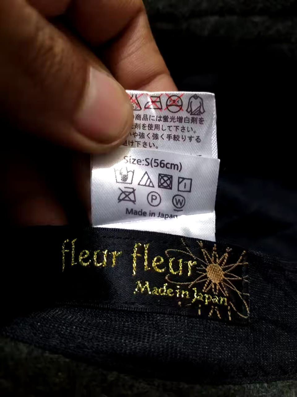 FLEUR STORE フルールストア　ハット 5-panel-cap-navy-front-