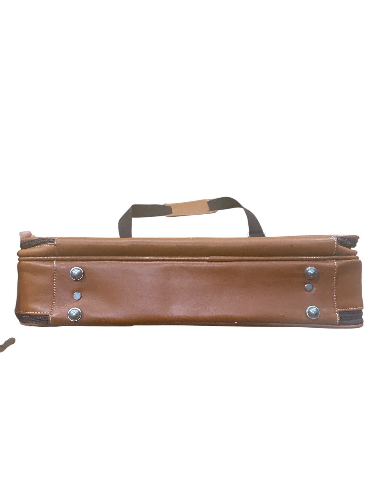 Genuine Leather × Vintage Vintage Volkswagen leather travel beg / cross bag Size ONE SIZE - 3 Thumbnail