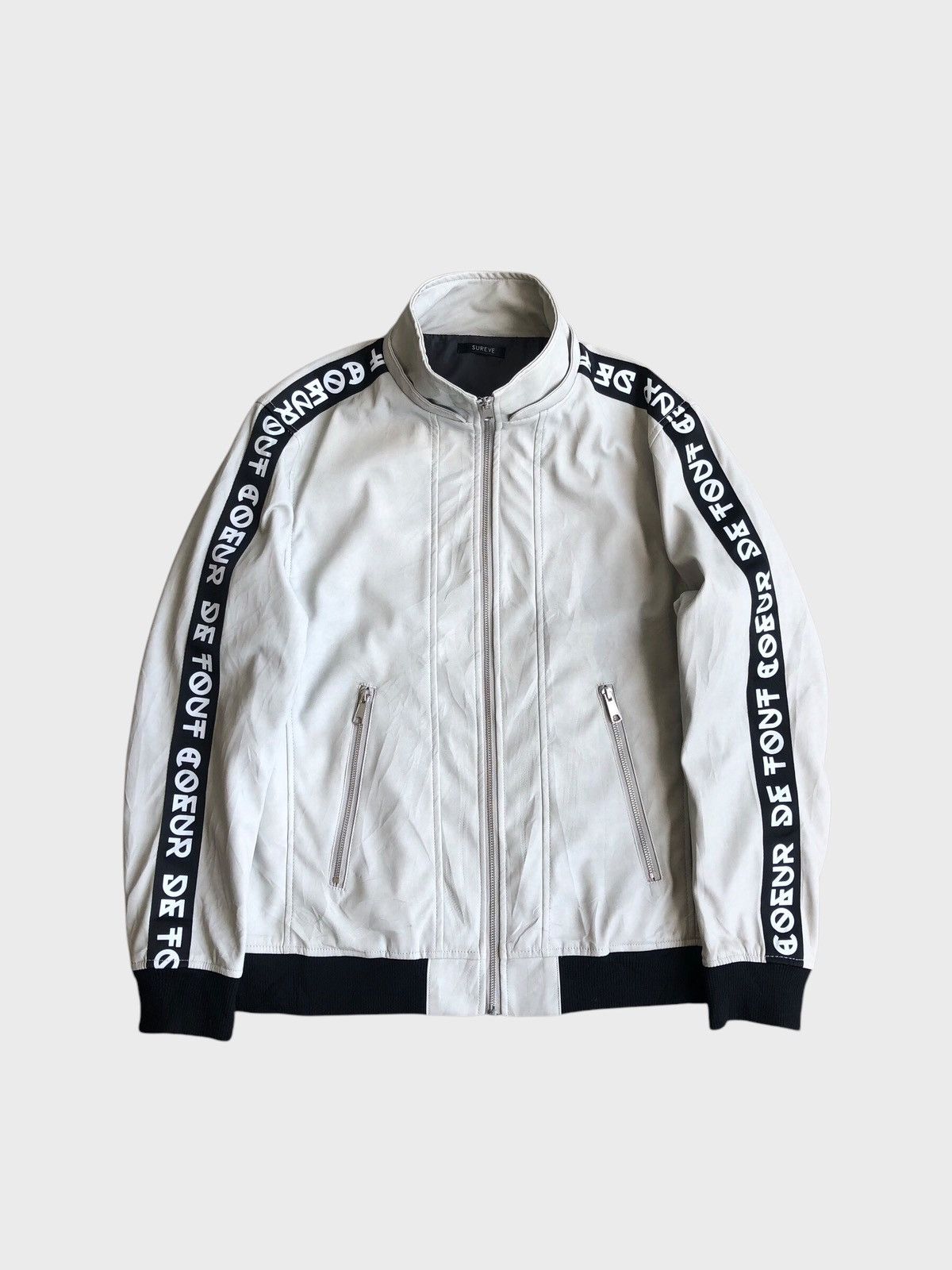 Japanese Brand Vintage Sureve Leather Racing Style Jacket Size US M / EU 48-50 / 2 - 1 Thumbnail