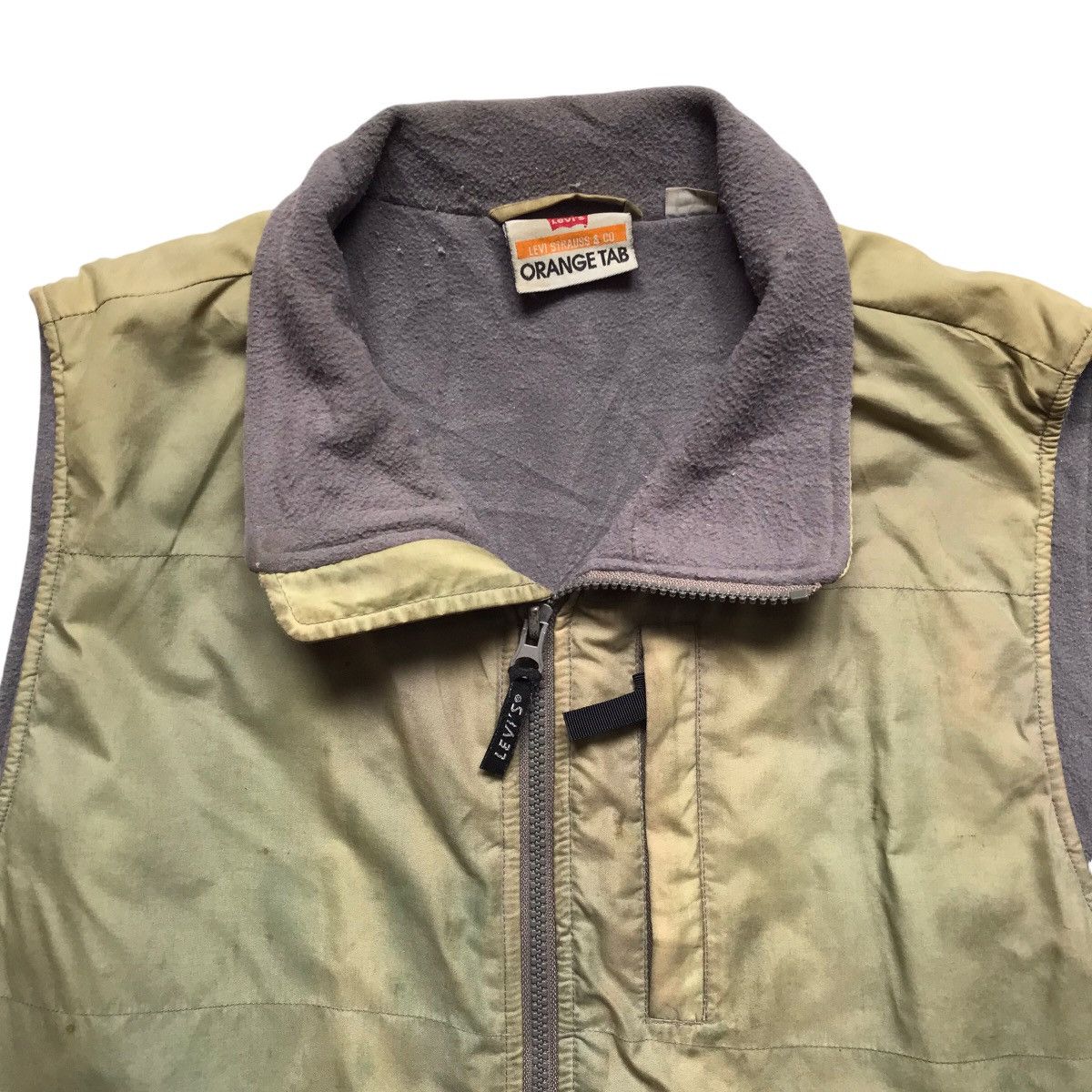 Levi's × Levi's Vintage Clothing × Vintage VINTAGE LEVIS ORANGE TAB SLEEVELESS JACKET Size US M / EU 48-50 / 2 - 2 Thumbnail