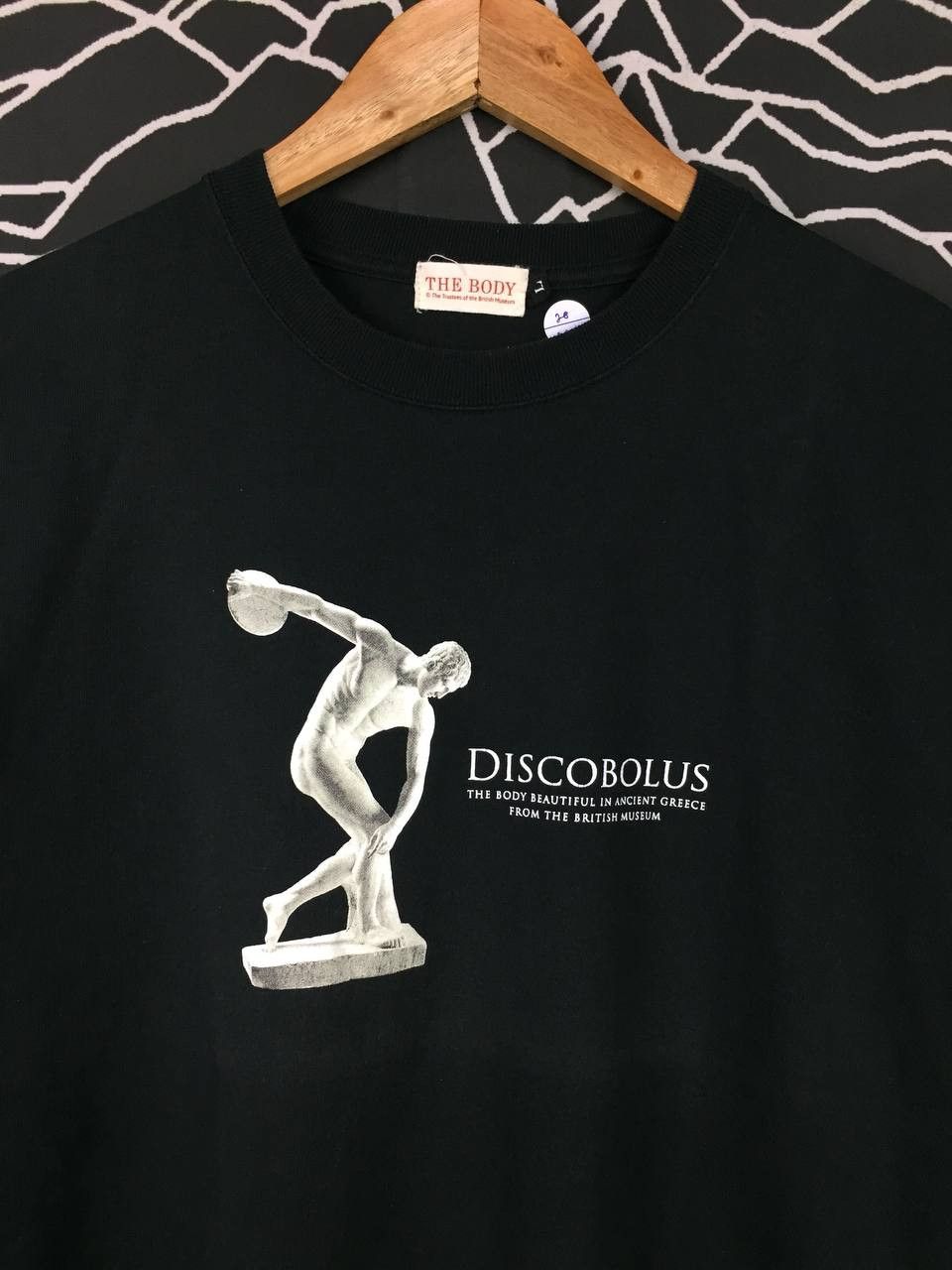 Vintage Discobolus Ancient Greek Culpture British Museum Art Tee Size US M / EU 48-50 / 2 - 3 Thumbnail