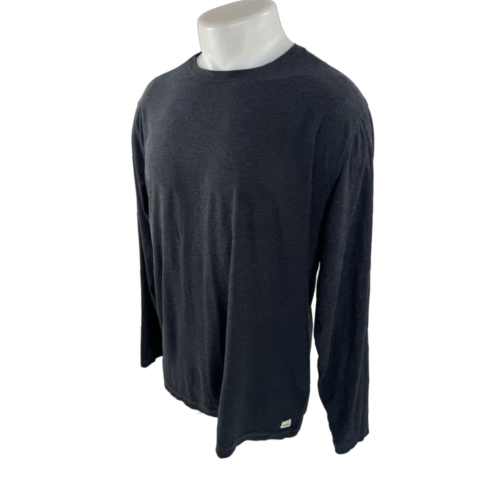 Vuori Vuori XL Pullover Mens XL Long Sleeve TShirt Gray Size US XL / EU 56 / 4 - 1 Thumbnail