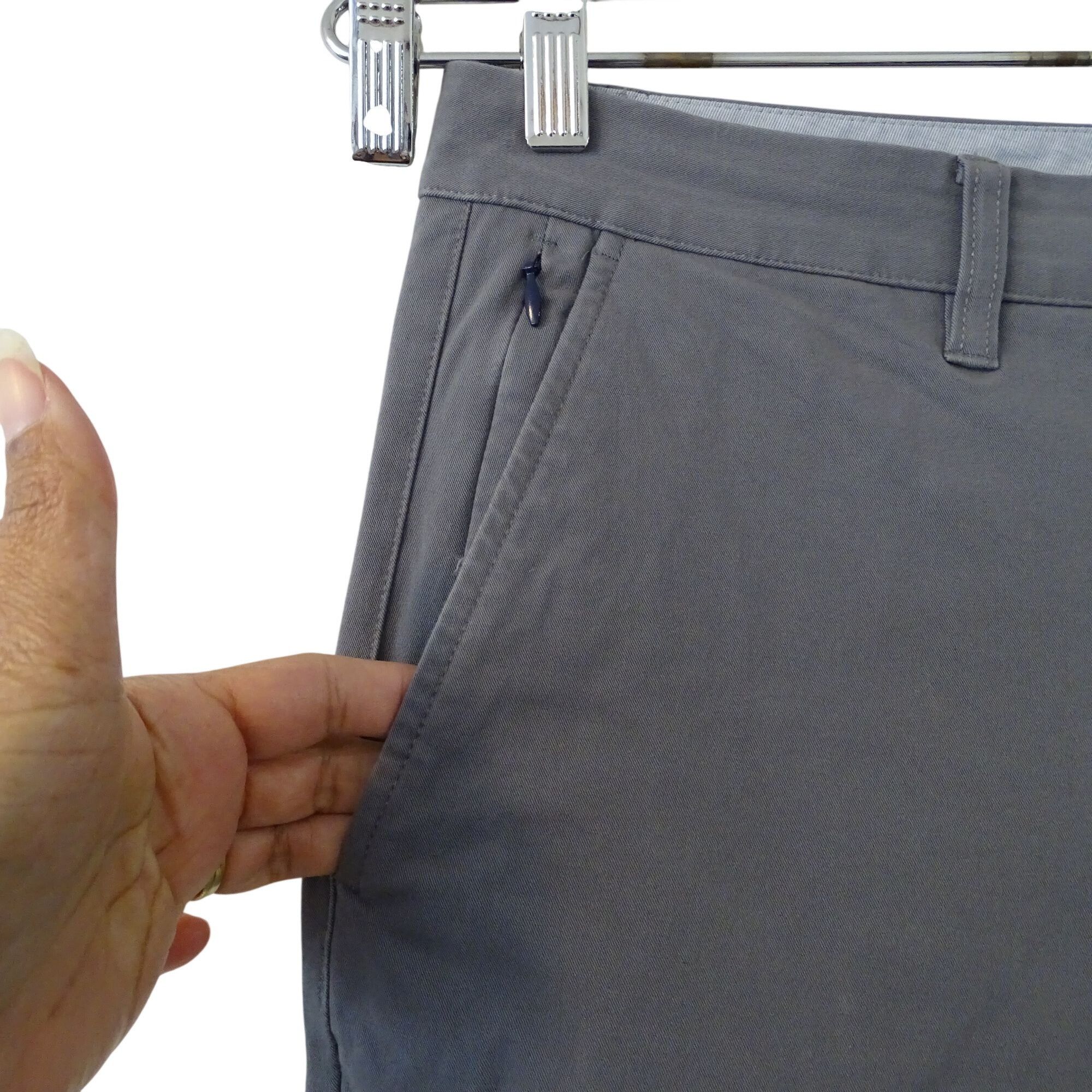 Bonobos Bonobos Slim Taper Chino Pants Gray Men Size 38 x 30 Size US 38 / EU 54 - 2 Thumbnail