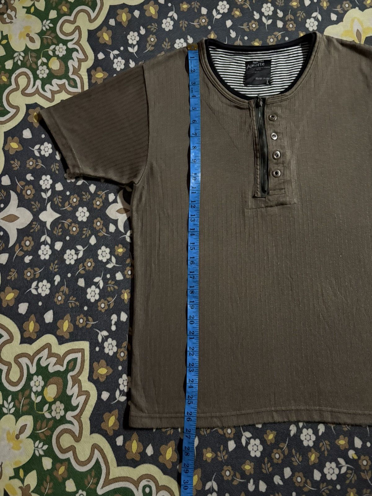 Japanese Brand Japanese Brand Amorte Punk Design T-Shirt Size US M / EU 48-50 / 2 - 9 Thumbnail