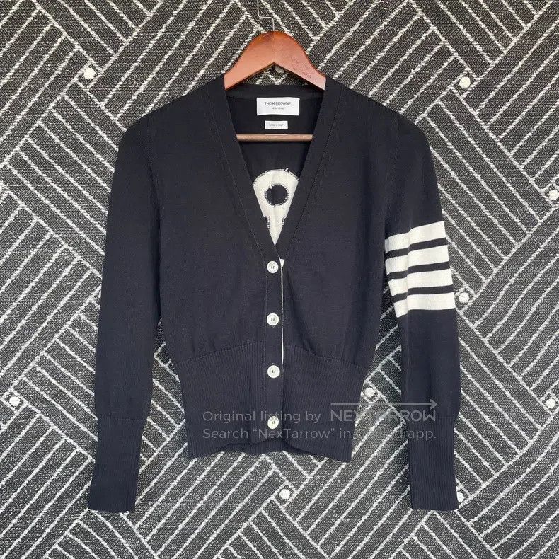Thom Browne Thom Browne Ship anchor sweater coat Size XS / US 0-2 / IT 36-38 - 1 Thumbnail