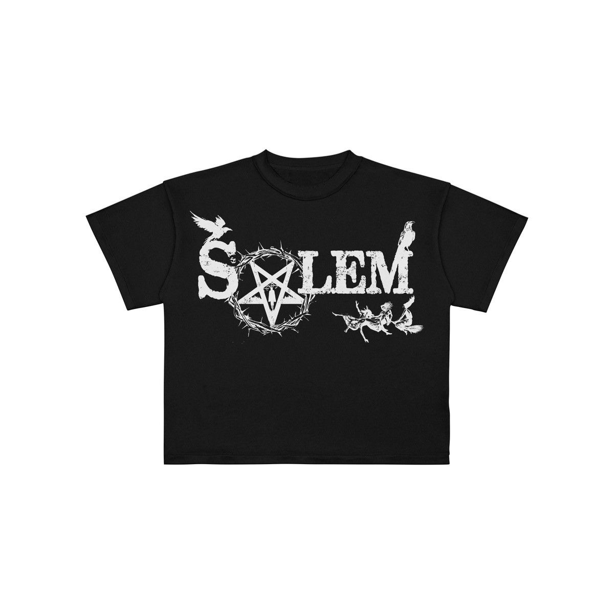 Japanese Brand × Vintage VTG BOXY SCREEN “SALEM” PRINTED TEE Size US L / EU 52-54 / 3 - 2 Thumbnail