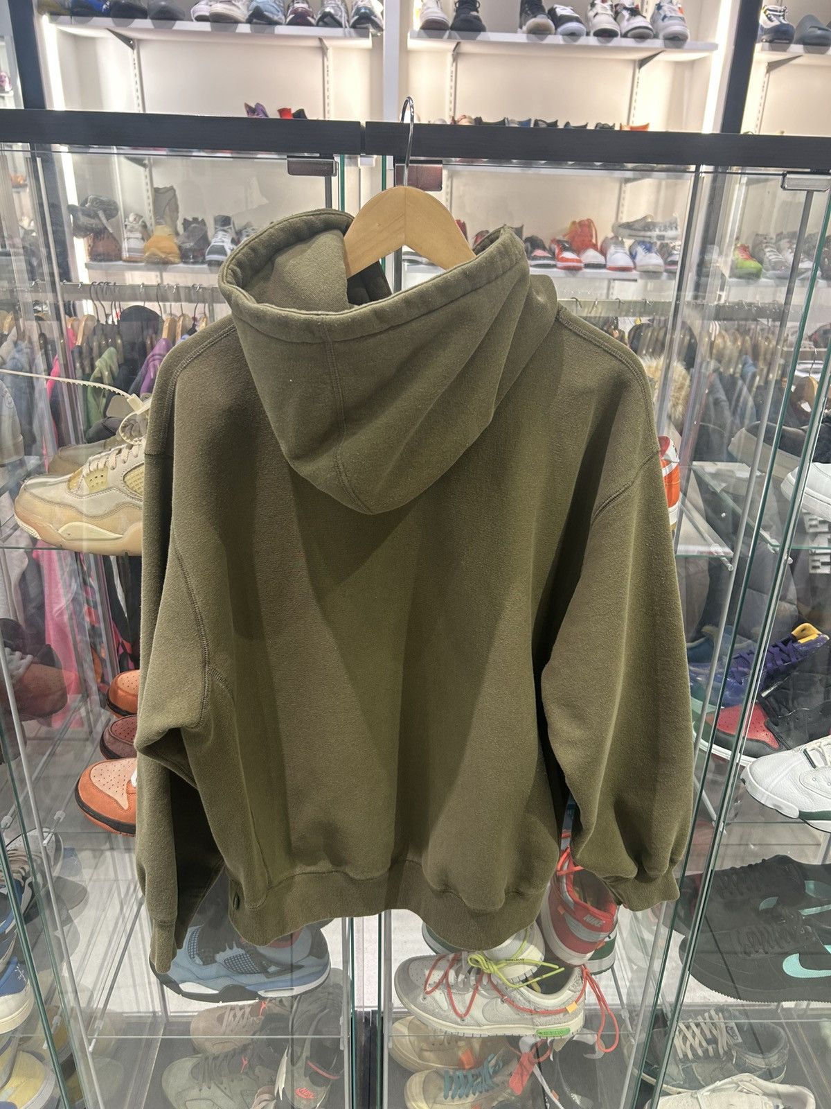 Supreme Supreme varaity hooded sweatshirt olive Size US M / EU 48-50 / 2 - 3 Thumbnail