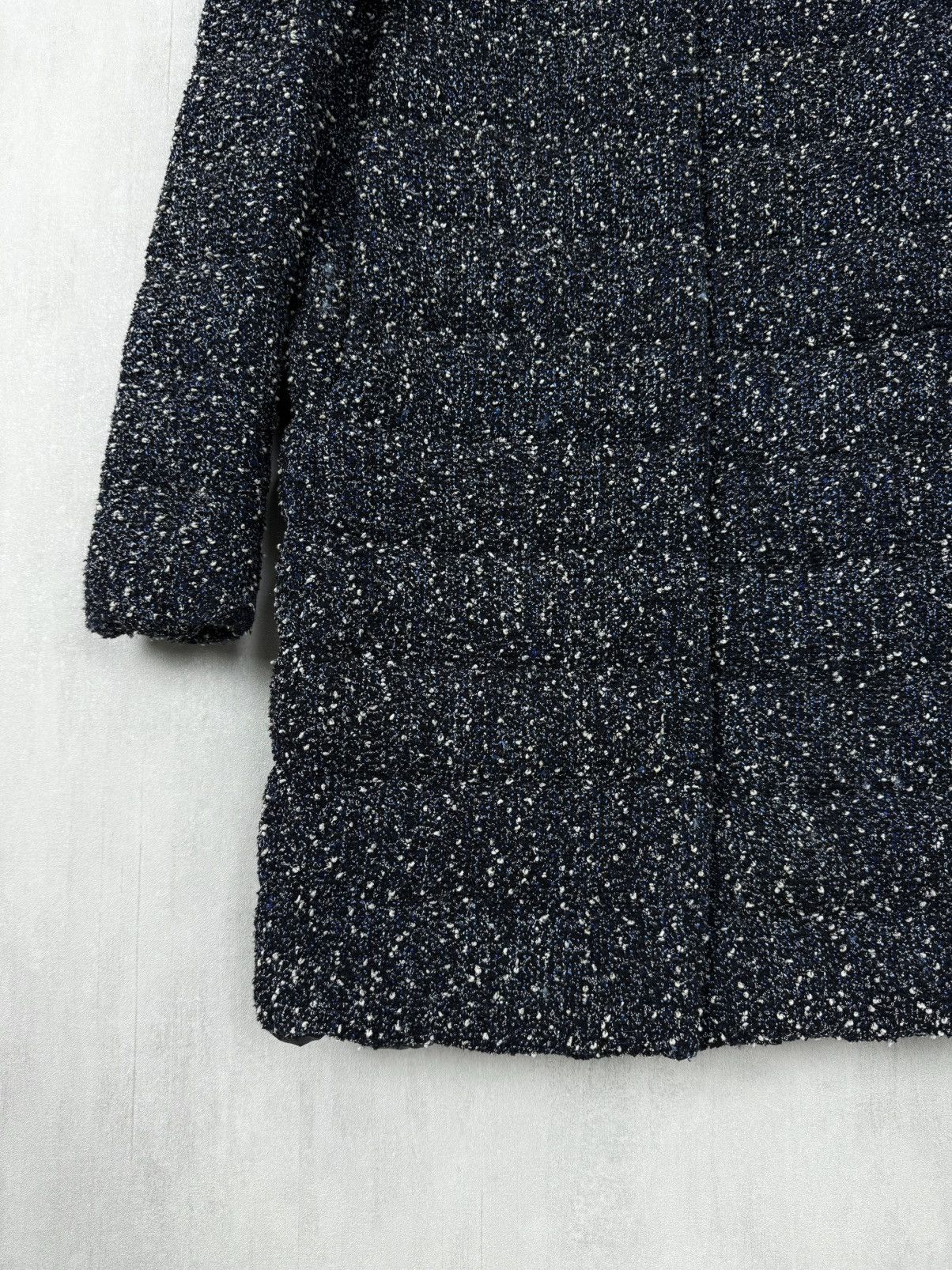Herno Herno Women’s Tweed Down Long Jacket Size 40-42(?) Size S / US 4 / IT 40 - 5 Thumbnail