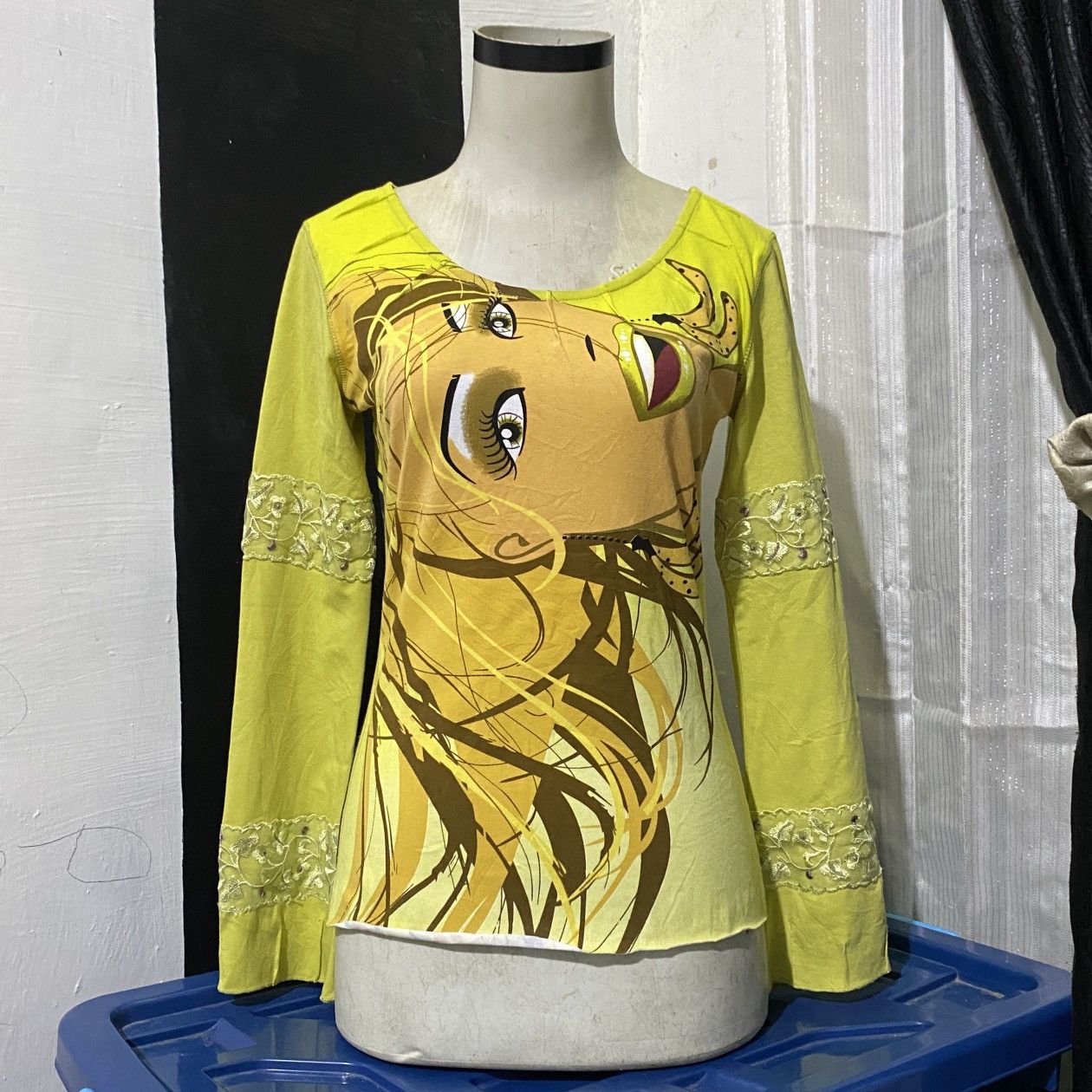 Custo Barcelona Custo barcelona avant garde long sleeve cotton T-shirt Size S / US 4 / IT 40 - 1 Thumbnail