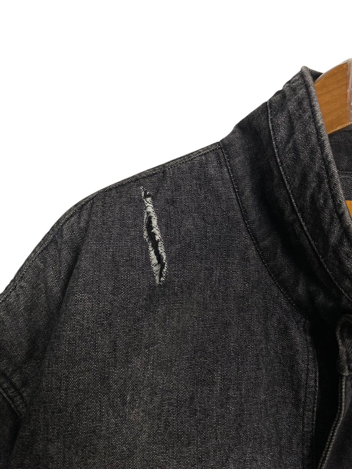 Japanese Brand × Vintage Vtg Casablanca Rally Halb Wallis Denim Stoned Washed Jacket Size US L / EU 52-54 / 3 - 13 Thumbnail