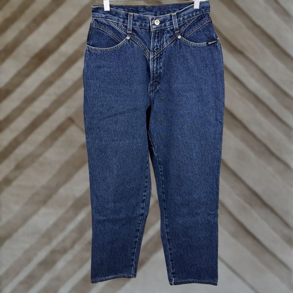 Vintage VINTAGE Rockies Jeans Womens 38x30 ACTUAL Relaxed Fit Western Mom Jeans 90s Size 26" / US 2 / IT 38 - 1 Thumbnail