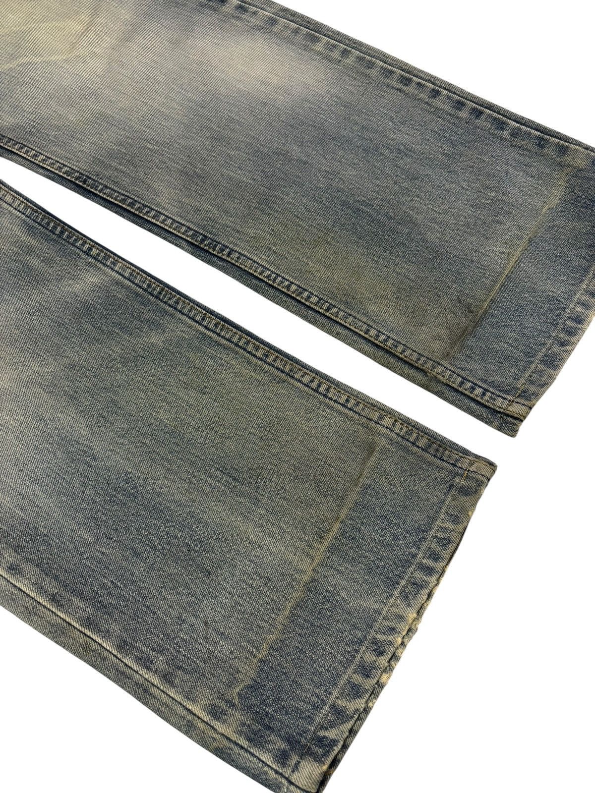 Levi's Vtg 80s Levis 512 Blue Wash Distressed Jeans Size US 29 - 3 Thumbnail