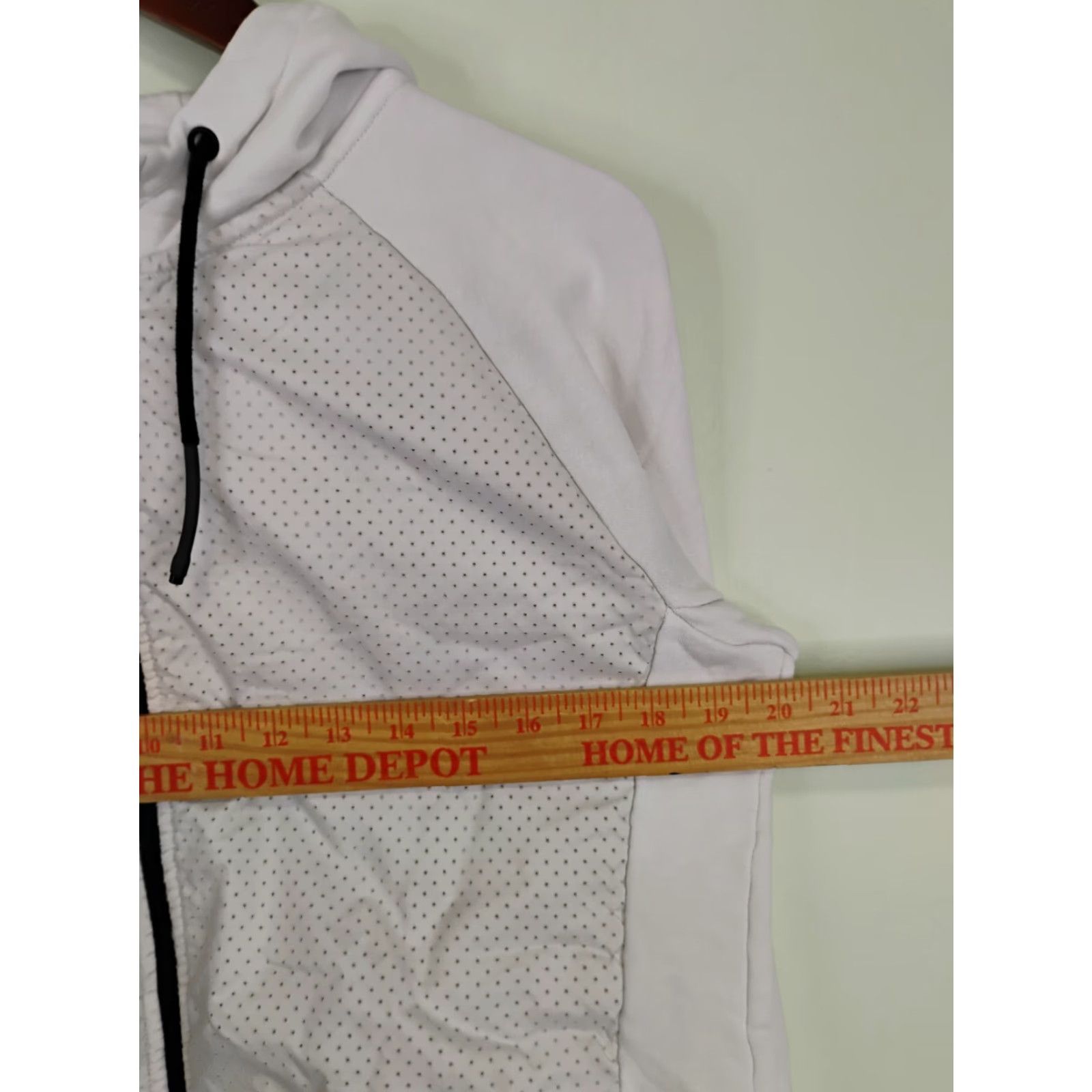 Jordan Brand Jordan Jumpman Full Zip Hoodie M White Unisex Adults Regular Sleeve Long Zip Solid, Hoodie, White, Full Zip, M, Jordan, Jumpman, Unisex, Medium Size US M / EU 48-50 / 2 - 7 Thumbnail