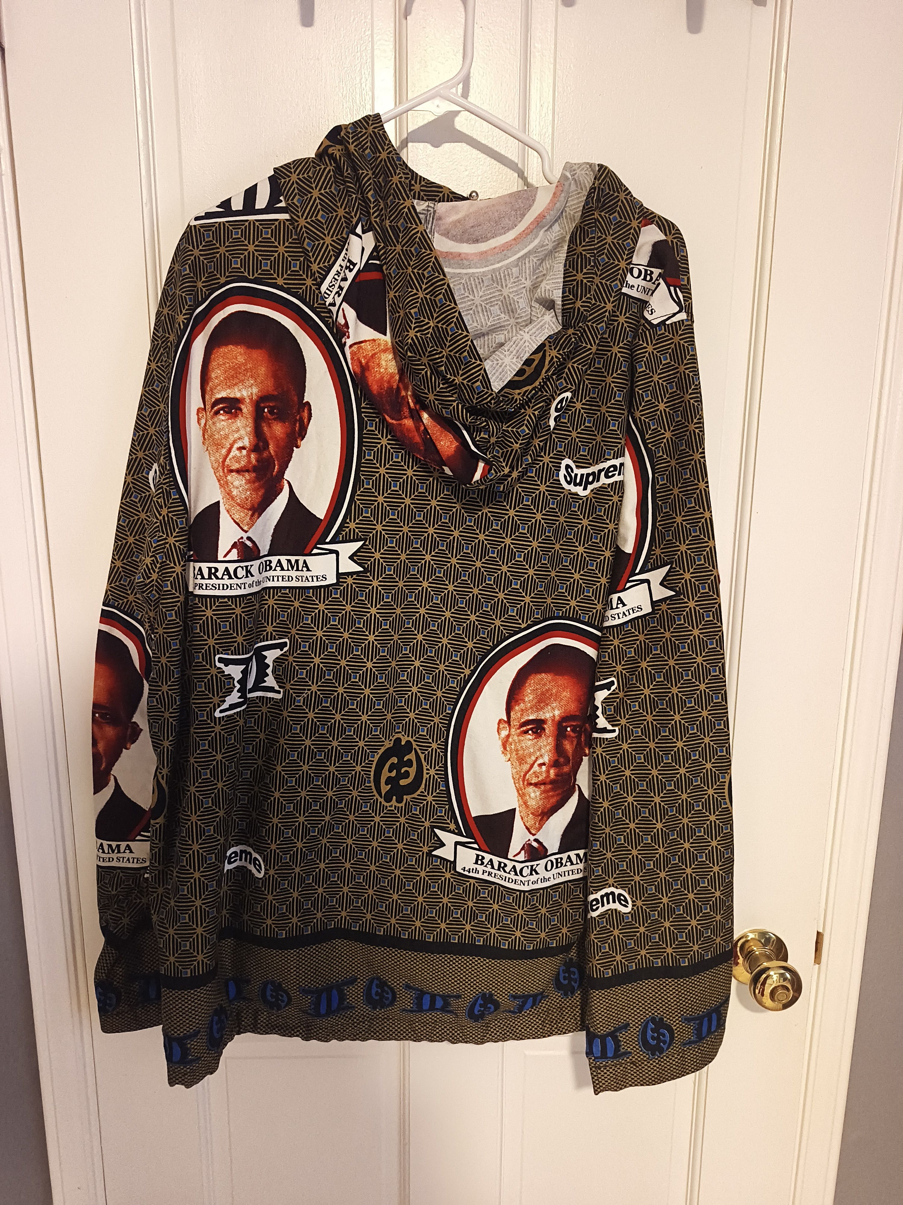 Supreme Supreme Obama hoodie Size US XL / EU 56 / 4 - 1 Thumbnail