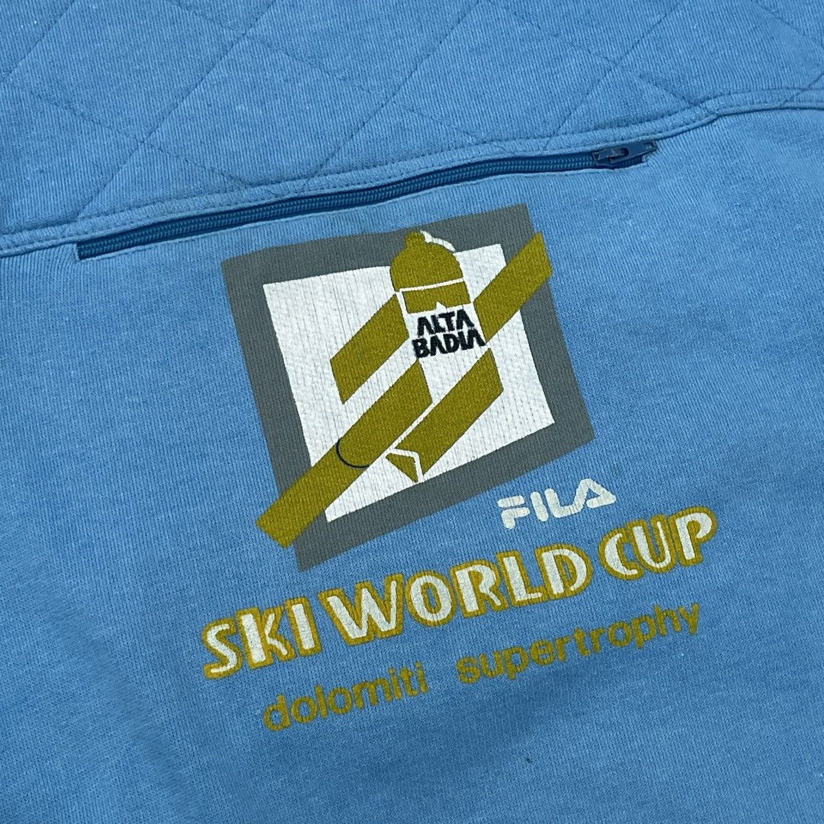 Fila × Vintage Vintage Fila Ski World Cup Dolomtiti Supertrophy Sweatshirt Size US L / EU 52-54 / 3 - 14 Thumbnail