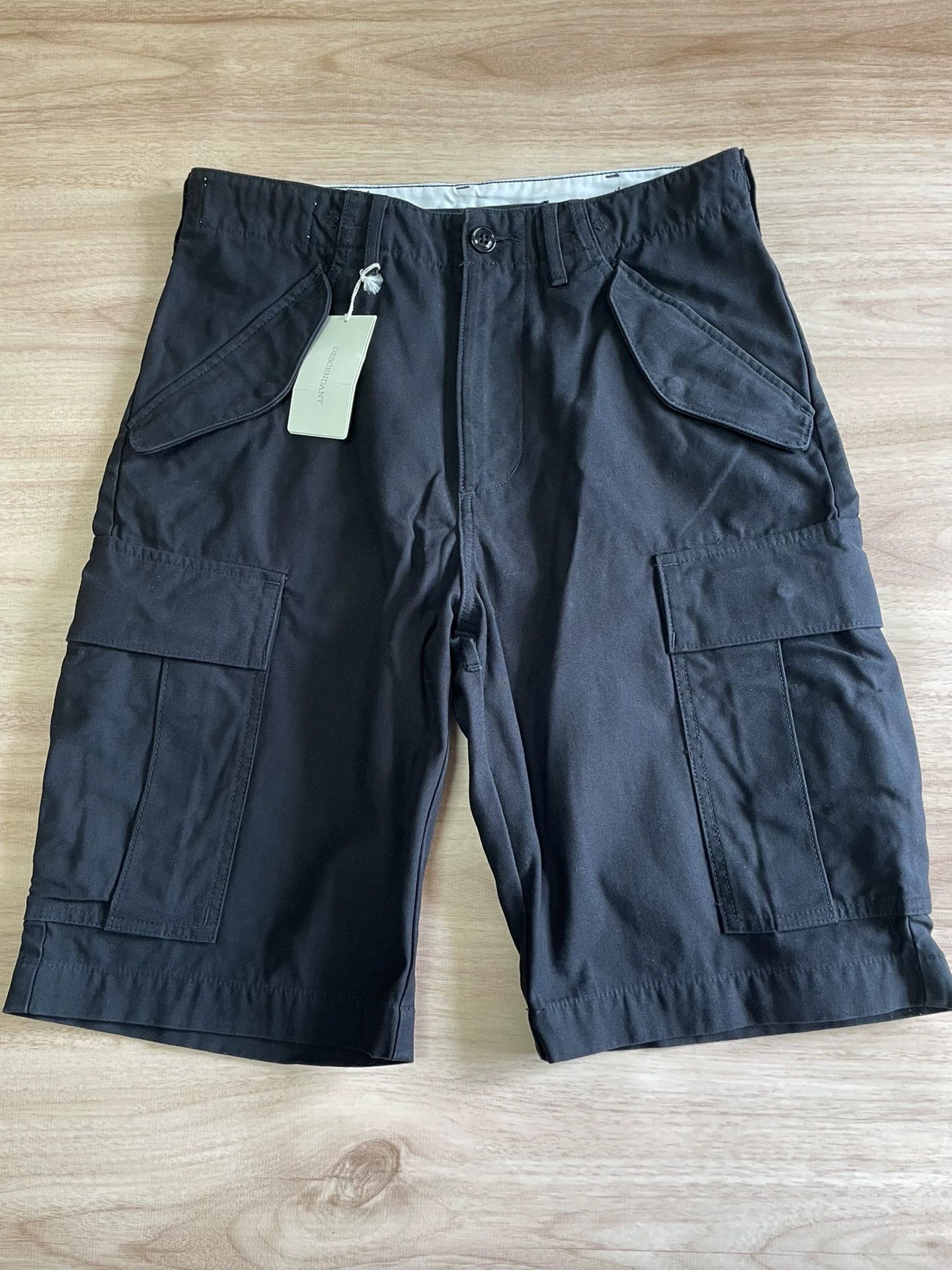 Descendant DESCENDANT D-65M Satin Short 17SS Military Waist40 Size US 29 - 1 Thumbnail