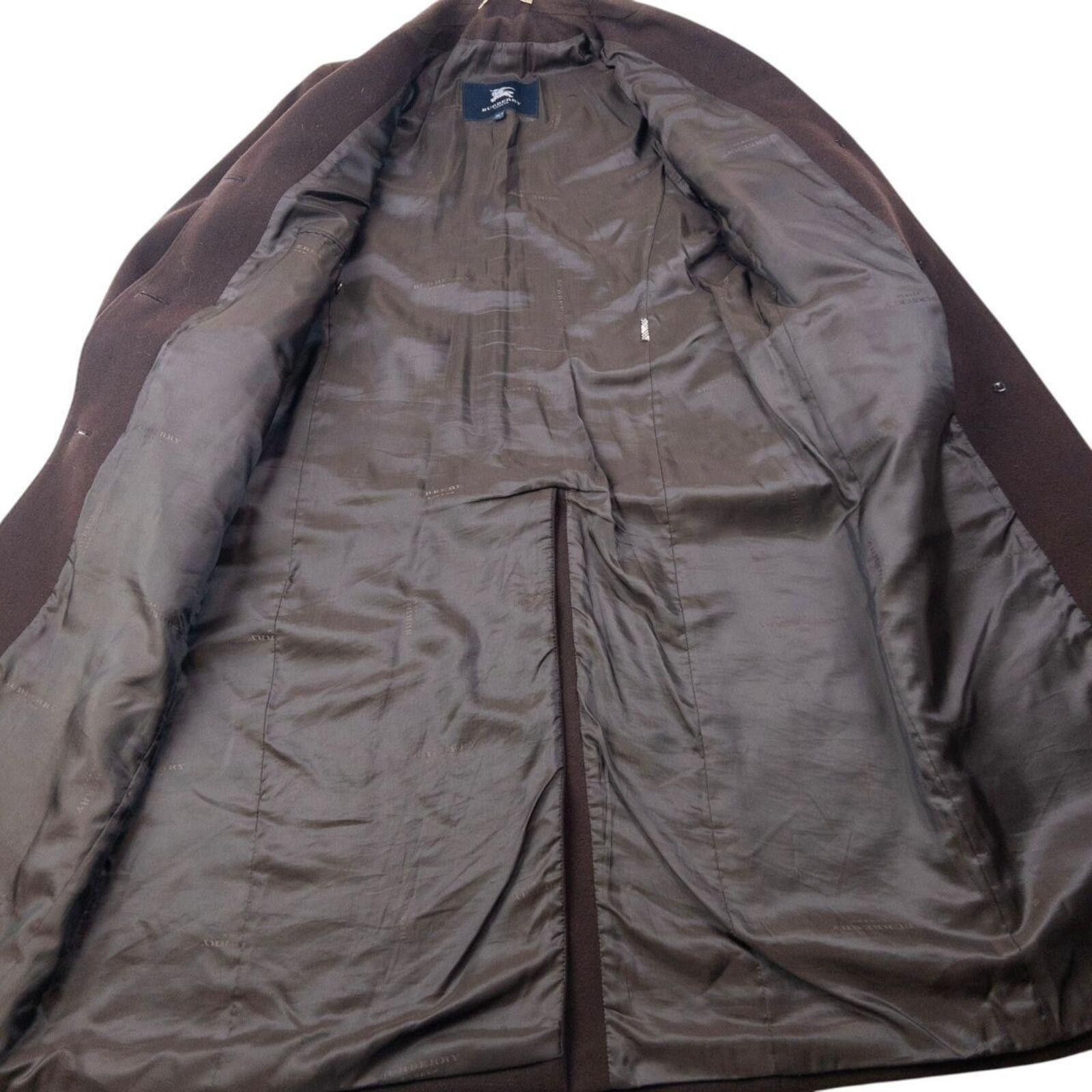 Burberry Vintage 2000s Burberry Cashmere Longline Jacket Womens XL Size XL / US 12-14 / IT 48-50 - 4 Thumbnail