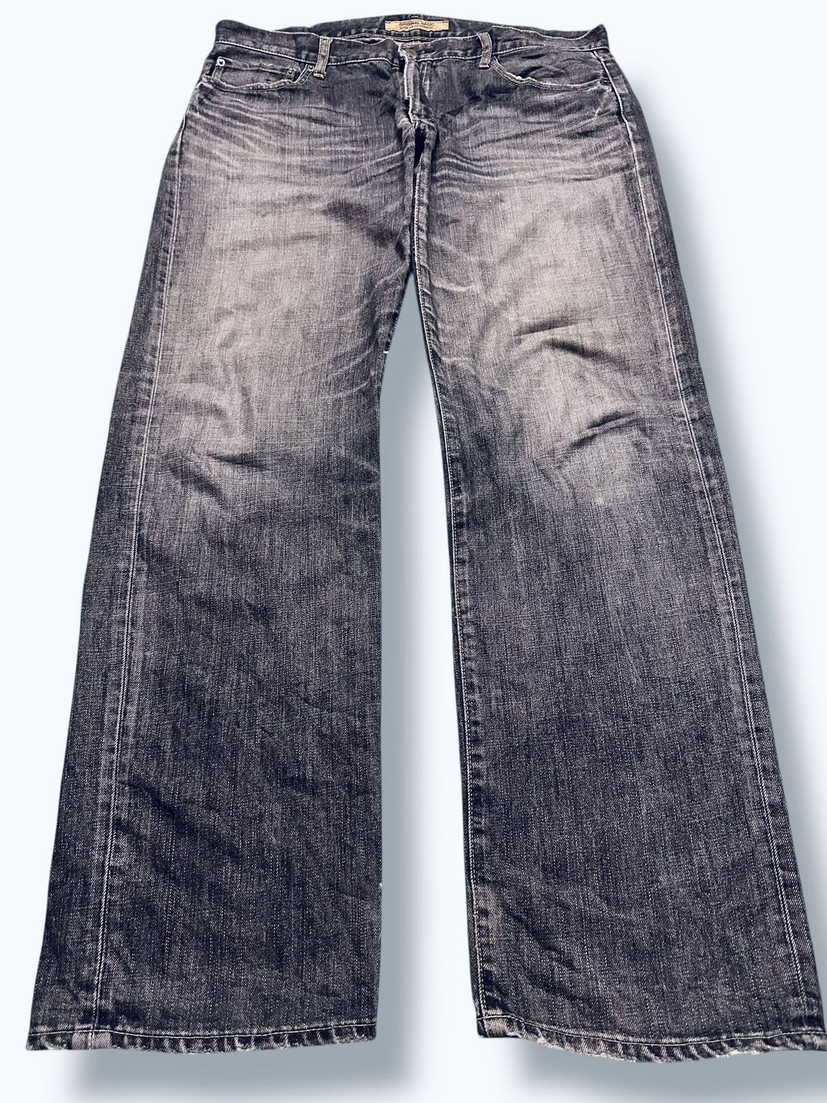 Japanese Brand Vintage Baggy Loose Style Jeans With Distressed and Faded Size US 38 / EU 54 - 1 Thumbnail