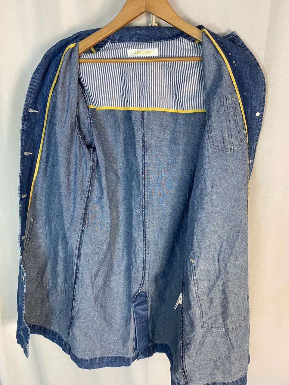 Japanese Brand Redeo drive button up denim jacket Size M / US 6-8 / IT 42-44 - 8 Thumbnail