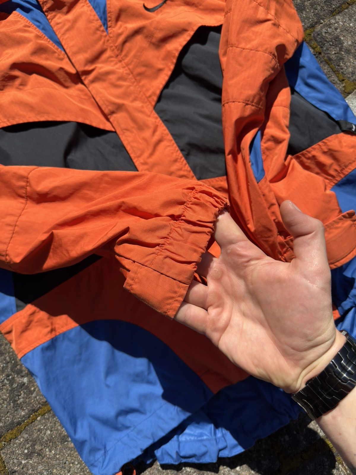 Nike ACG Vintage 1997 Nike ACG Ventilated Packable Shell Jacket Size US S / EU 44-46 / 1 - 18 Thumbnail