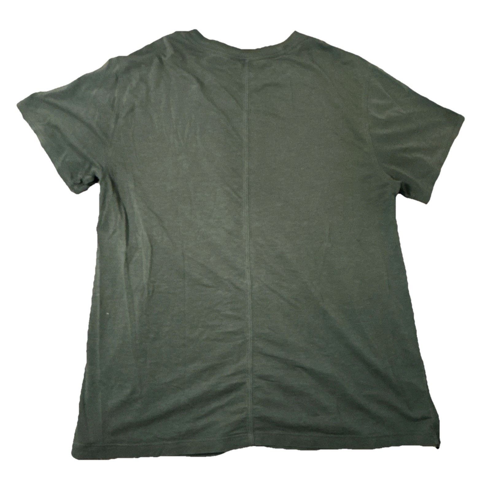 Lululemon Lululemon Mens T-Shirt Green Short Sleeve Size L Casual Tee Size US L / EU 52-54 / 3 - 2 Thumbnail