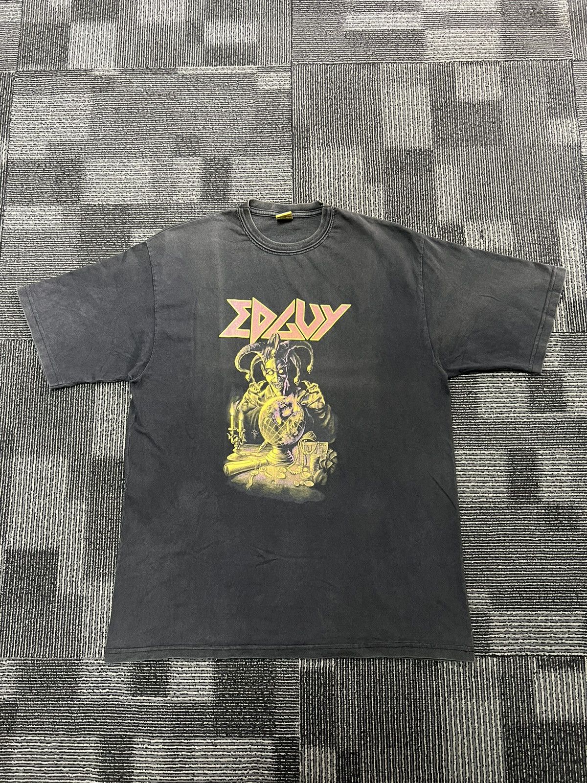 Band Tees (L) Vintage Edguy American Hellfire Tour Metal Band Tees Size US L / EU 52-54 / 3 - 1 Thumbnail