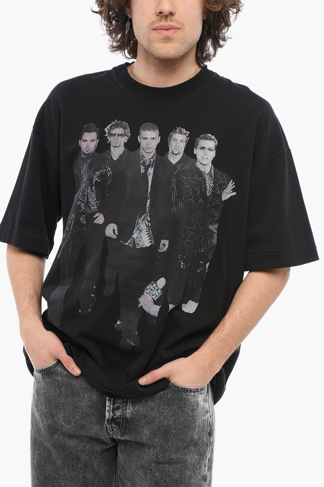 og1mm0725 Crewneck T-Shirt in Black
